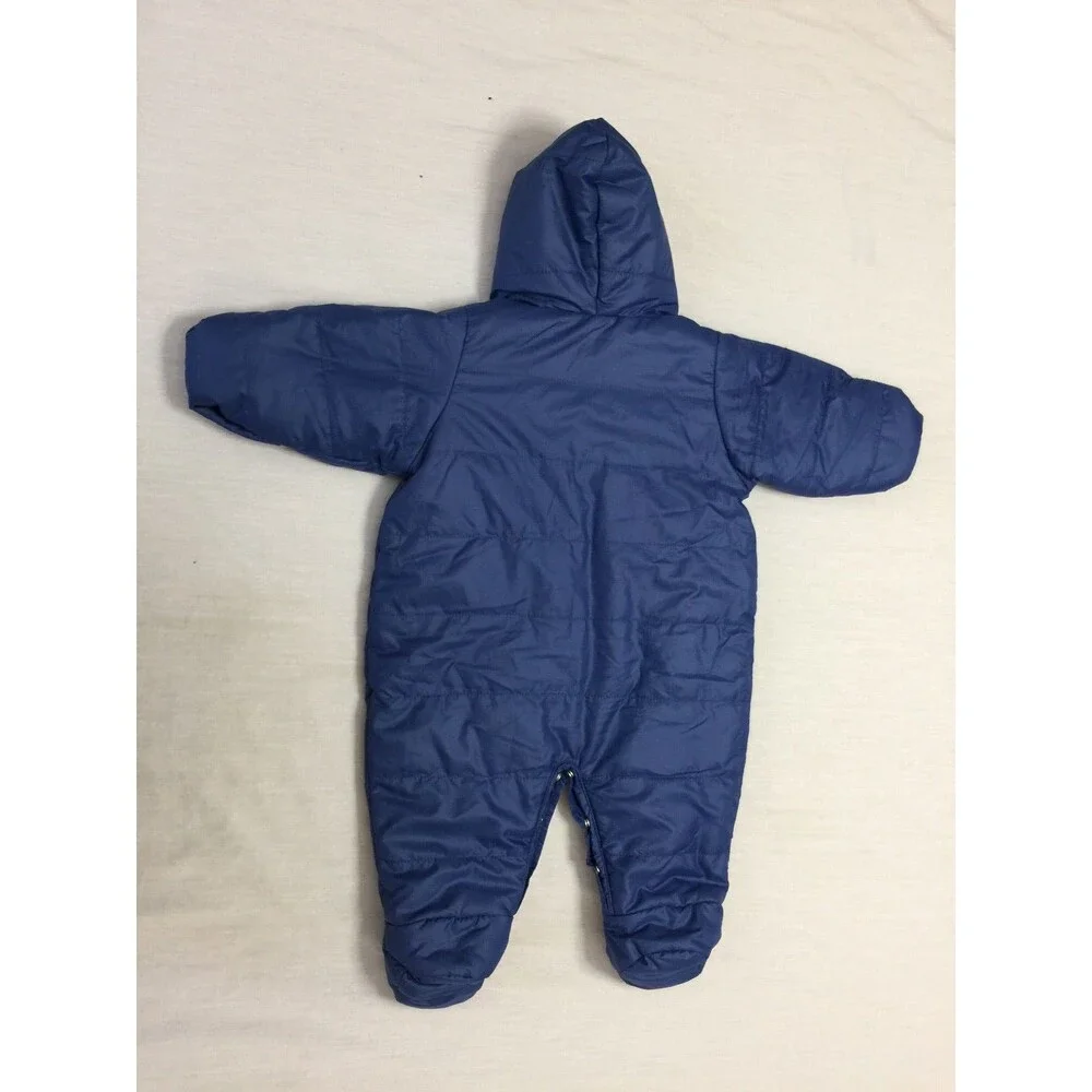 BABY GAP BOYS SNOWSUIT FLEECE LINED SIZE 3-6 MONTHS